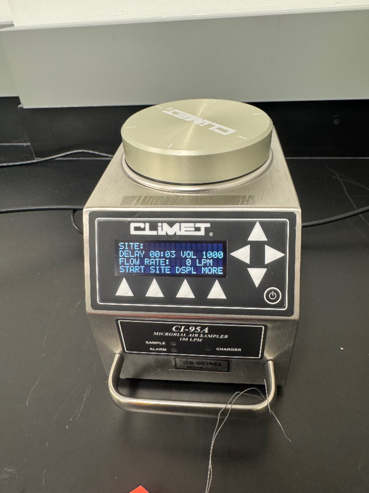 Image of Climet CI-95A 100 LPM Microbial Air Sampler